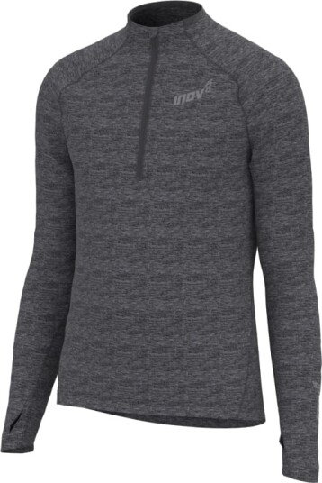 inov-8 Men's Mid Long Sleeve Zip Grå S Man inov-8 Men's Mid Long Sleeve Zip Grå S Man