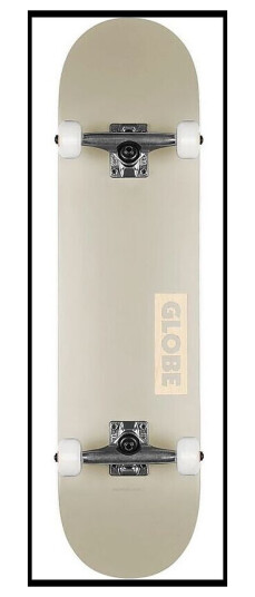 Globe Goodstock Complete Off White - 8,0" Globe Goodstock Complete Off White - 8,0"