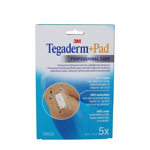 Tegaderm + Pad 9 x 10 cm 5 Plaster
