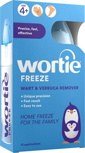 Wortie Freeze Vortefjerner, 50 ml
