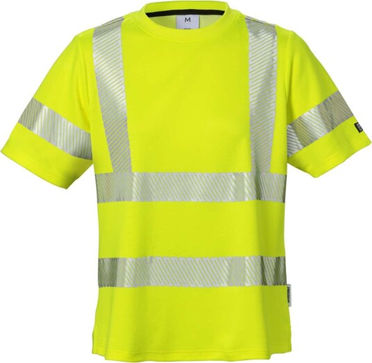 Fristads T-Shirt Dam 7458 Thv Klass 2 Varselgul M