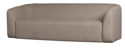 BePureHome Sloping 3-pers. Sofa - Lysebrun melange
