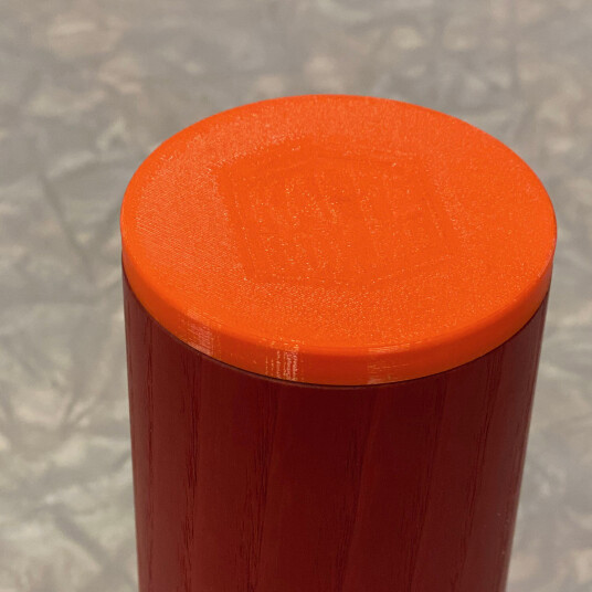 KaffeBox Travel Top for Comandante C40 - Signal Orange KaffeBox Travel Top for Comandante C40 - Signal Orange