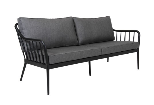 Brafab Coleville 3-pers. Loungesofa m. grå puter Brafab Coleville 3-pers. Loungesofa m. grå puter