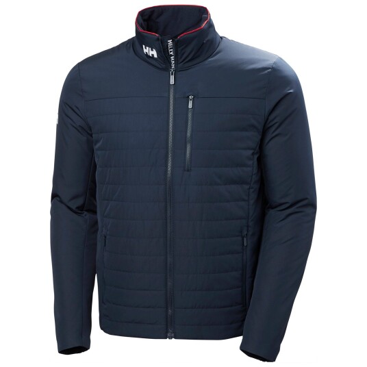 Helly Hansen Herre Crew Insulator 2 . 0 Fôret Seilerjakke Marineblå XL RødXL Helly Hansen Herre Crew Insulator 2 . 0 Fôret Seilerjakke Marineblå XL RødXL