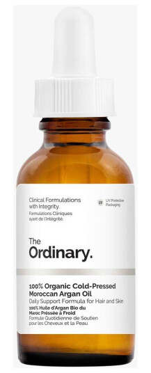 The Ordinary 100 % Organic Cold-Pressed Moroccan Argan Oil 30 ml