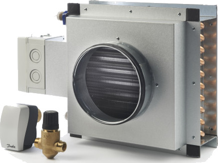 Elektrisk varmeelement 600W ø125 1x230V CTS400 Elektrisk varmeelement 600W ø125 1x230V CTS400