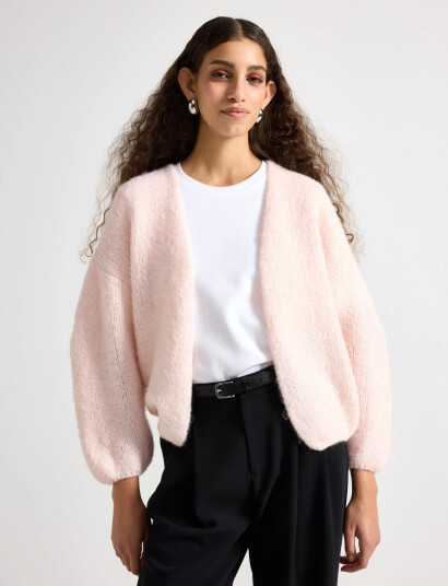 Lindex Strikket Cardigan   Pink   XL/XXL