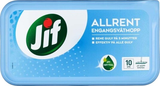 JIF ENGANGSVÅTMOPP ALLRENT JIF ENGANGSVÅTMOPP ALLRENT