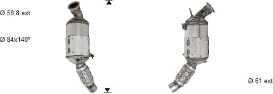 Partikkelfilter VEGAZ BK-994SICAS