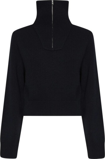 MM6 Maison Margiela Dame Strikkevarer Blå S,