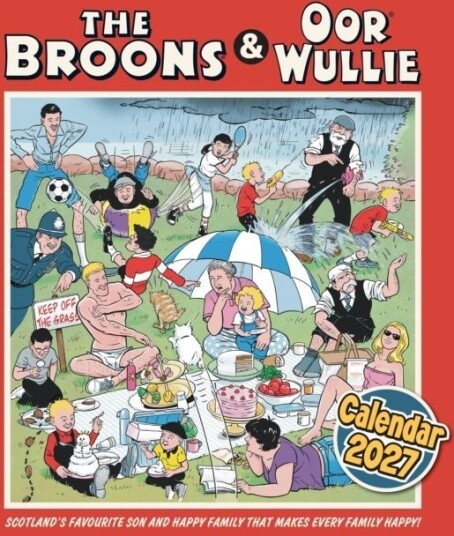 The Broons & Oor Wullie Calendar 2027 The Broons & Oor Wullie Calendar 2027