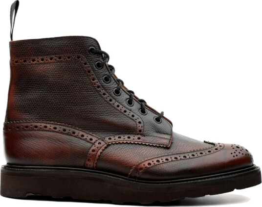 Tricker's Herre Sko Rød 40 1/2 EU,