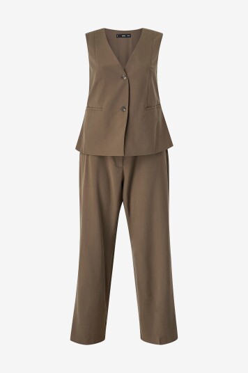 Mango Jumpsuit Vesty Brun Mango Jumpsuit Vesty Brun
