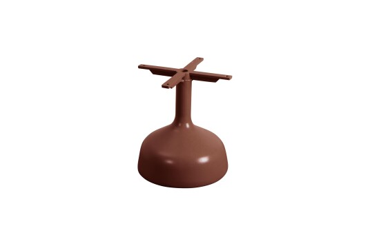 Cane line Glaze sofabord understell Desert red 40 cm Brun