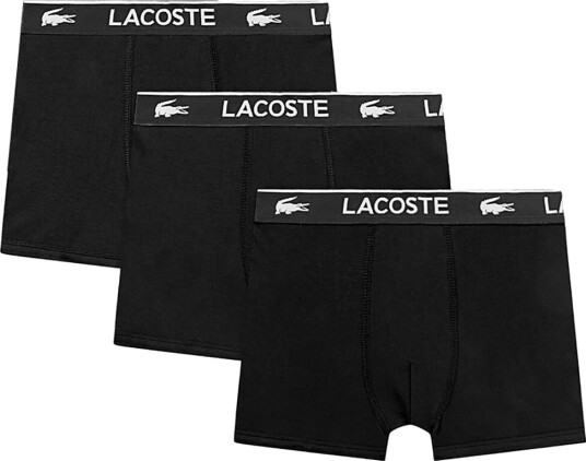 Lacoste Boxershorts 3 pack Svart Lacoste 13 15 år 158 170 Boxershorts
