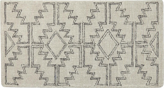 Urla Ryeteppe 80x150 cm - Beige