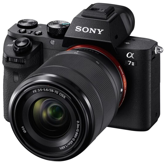 Sony A7 Alpha 7 Mark II systemkamera + 28-70mm objektiv Sony A7 Alpha 7 Mark II systemkamera + 28-70mm objektiv