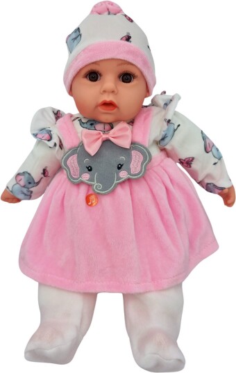 MarioToys 0052 Baby Dukke Taler og Synger pÃ¥ Polsk 3+Ã¥r 45cm