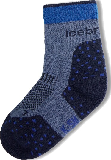 Icebreaker Kids Merino Hike+ Light Crew DAWN/MIDNIGHT NAVY/LAZURI M