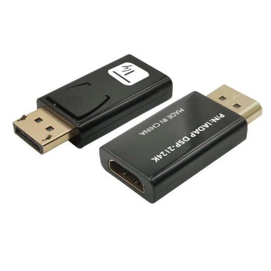 TECHLY Adapter - DisplayPort 1.2 Stecker auf HDMI 4K 60Hz