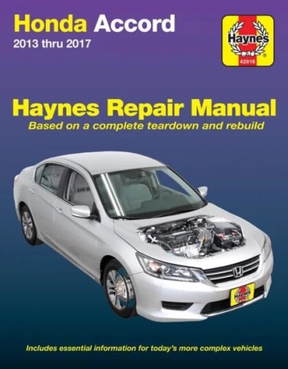 Honda Accord 2013-17 Av Haynes