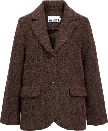 Object Objcelina L/S Lo Jacket Rep SEAL BROWN 36