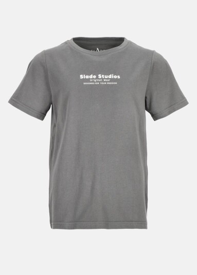 Slade Slade Original Tee Jr Tea Grey 130 T Shirts