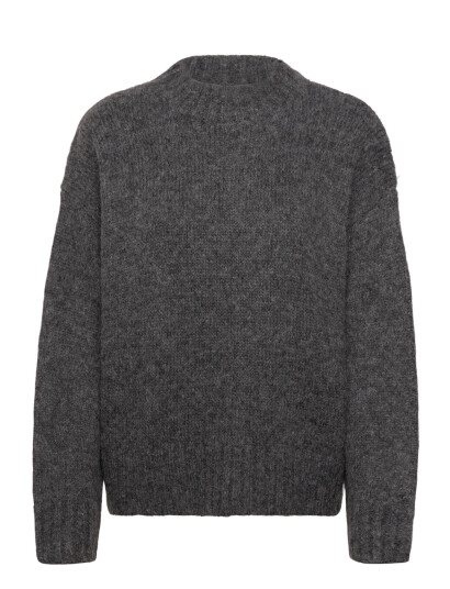 Rosemunde Rwtulip Wool Blend Ls Turtleneck Pl - Grey - XS