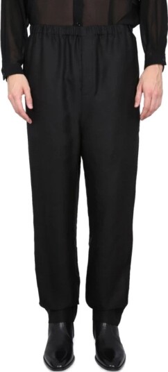 Saint Laurent Herre Bukser Svart M, Saint Laurent Herre Bukser Svart M,