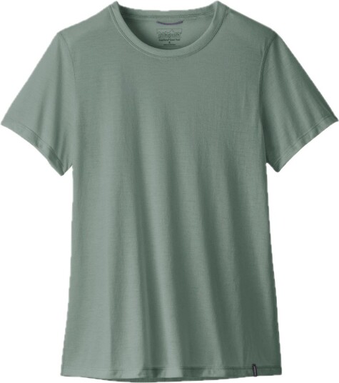 Patagonia W"s Cap Cool Trail Shirt   Stratapeaks Cover Green L