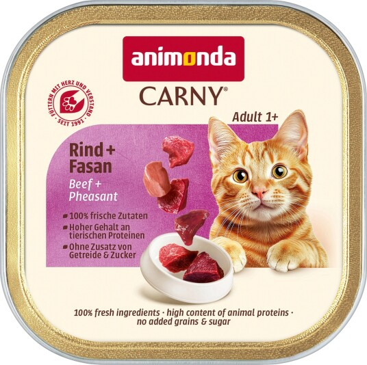Animonda Carny Våtfôr Adult & Fasan Okse 32 X 85 G