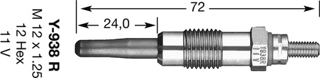 Glødeplugg NGK 5267 Glødeplugg NGK 5267