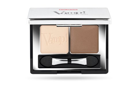 Pupa Vamp! Compact Duo Eyeshadow Doble Øyenskygger 005 Melkesjokolade 2,2G