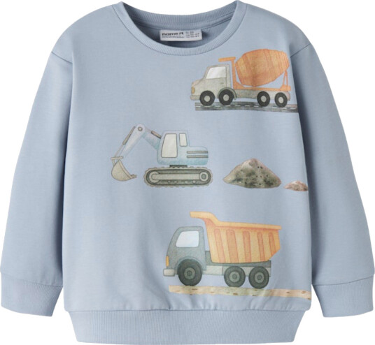 Name It Genser Sweat Jaso Blue Fog 116 Name It Genser Sweat Jaso Blue Fog 116