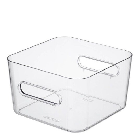 SmartStore Compact oppbevaringsboks square M 3,6L klar SmartStore Compact oppbevaringsboks square M 3,6L klar