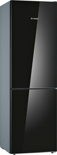 Bosch KGV36VBEAS 186 cm Frittstående Kombiskap med VitaFresh Svart