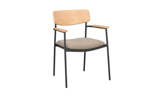 Rowico Home MAYMONT Lenestol Mørkbeige/Eik Rowico Home MAYMONT Lenestol Mørkbeige/Eik