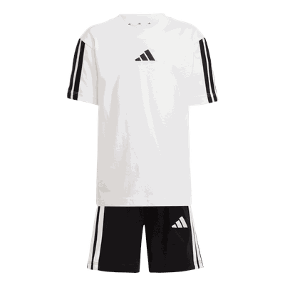 Adidas Essentials Tee Set sett barn White 122 Adidas Essentials Tee Set sett barn White 122
