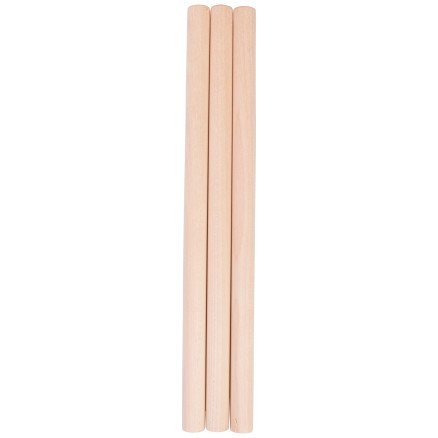 fromWOOD Rundstokker Bjørk 16mm 30cm 3 stk fromWOOD Rundstokker Bjørk 16mm 30cm 3 stk