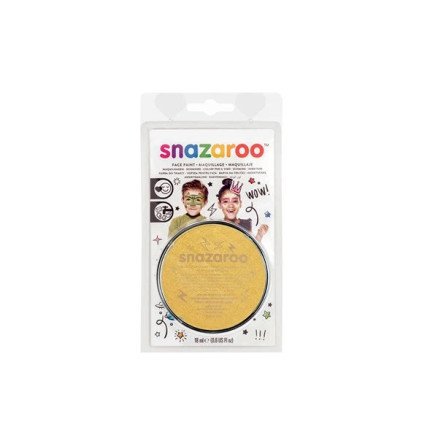 Snazaroo Sminkefarge 18ml Gull Snazaroo Sminkefarge 18ml Gull