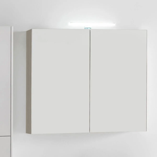 Laufen Base speilskap, 80x70 cm, lys alm