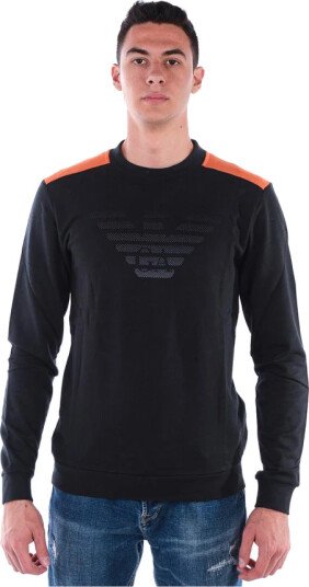 Emporio Armani EA7 Herre Gensere & Hettegensere Svart L,