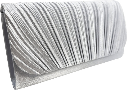 Pipol"s Bazaar Grand Clutch Silver   Silver   ONE SIZE