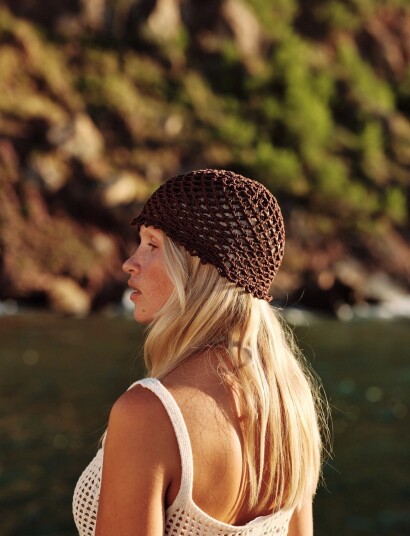 Becksöndergaard Croha Skull Hat Brown ONE SIZE