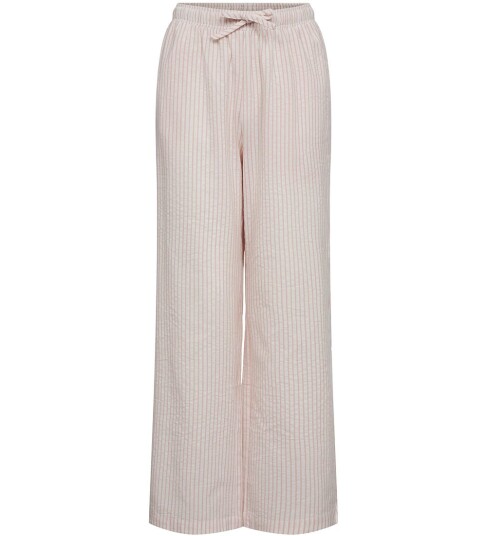 Sofie Schnoor Bukser - Light Brown Striped - Sofie Schnoor - 8 år (128) - Bukser - bomull Beige Hvit