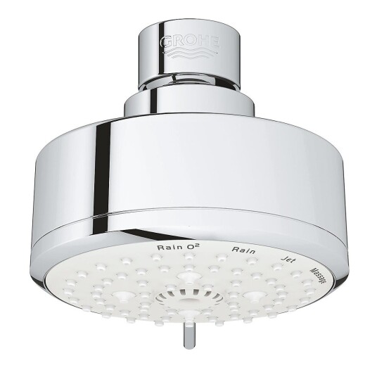 Grohe Tempesta Cosmopolitan 100 hodedusj Ø100 mm, med 4 stråletyper, Krom Grohe Tempesta Cosmopolitan 100 hodedusj Ø100 mm, med 4 stråletyper, Krom