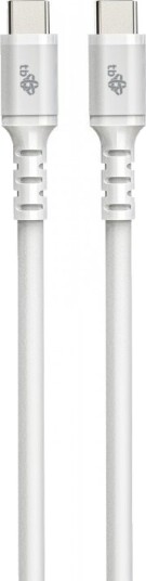 Usb-C Til Usb-C-Kabel 1 M I Silikon Hvit