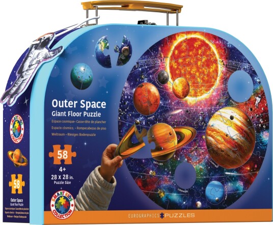 Puslespill 58 Koffert Gulv Space Eurographics