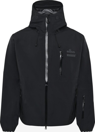 Woodbird Wbdune Shell Jacket BLACK XXL